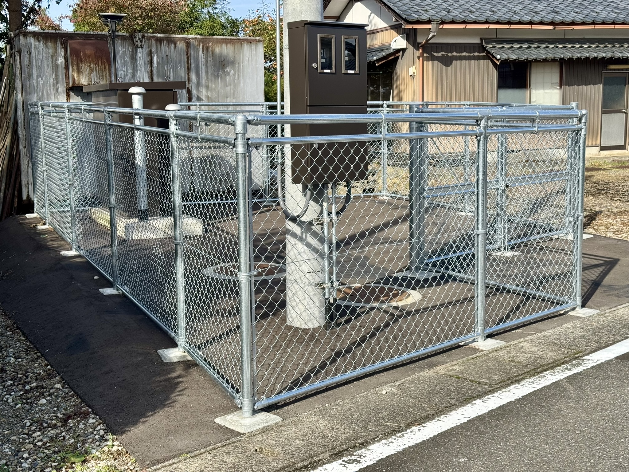 朝日スチール工業　積雪地用PCフェンス